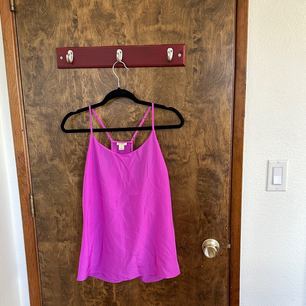 J. Crew Vibrant Pink Camisole Top
